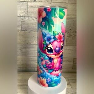 Stitch and Angel 20oz Stainless Steel Tumbler
